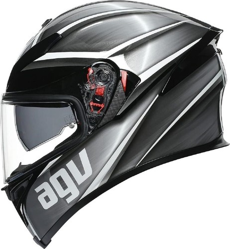 AGV K-5 S Tempest E2205 Full Face Motorcycle Motorbike Crash Helmet With Pinlock - Picture 11 of 19