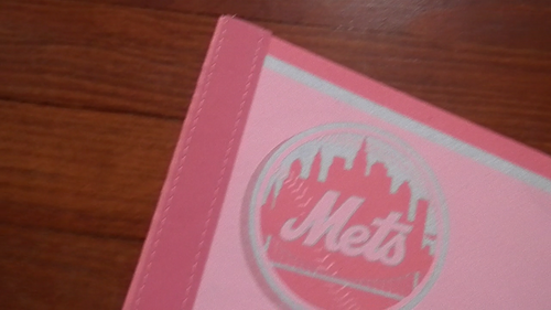 New York Mets Pennant lot, 2 full size new vtg Pink pennants MLB Lot T - Video 1 of 1