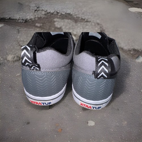 XTRATUF MEN'S SHARKBYTE AIRMESH SLIP ON DECK SHOES SNEAKERS Gray XSS-100 Size 11 - Picture 2 of 12