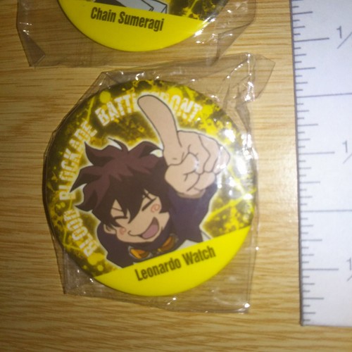 A52114 Blood Blockade Battlefront Can badge Leonardo Watch + Chain Sumeragi - Picture 2 of 4