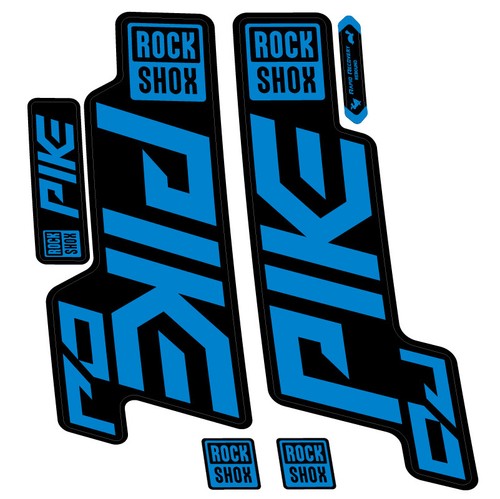 Pegatina de horquilla para 2025 PIKE DJ bicicleta de montaña calcomanías 12 colores opciones - Imagen 4 de 34