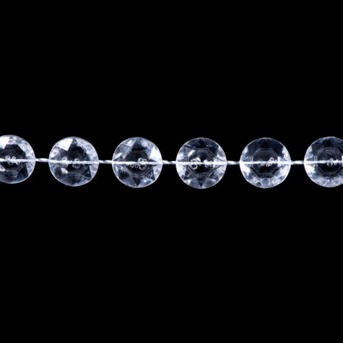 99 FT Garland Diamond Strand Acrylic Crystal Bead Beaded Wedding Decoration - Picture 2 of 4