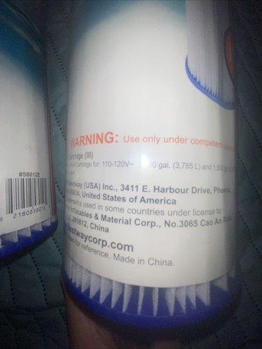 Flow Clear 58012E Pool Filter Pump Replacement 4.2"x8" Cart Type III-A/C 3 NIP - Picture 9 of 10