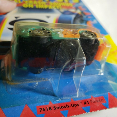 Vintage 1990 Galoob Macro Machines Smash-Ups 7618 Smash-Ups Porsche 959 NOS NIP - Picture 5 of 9