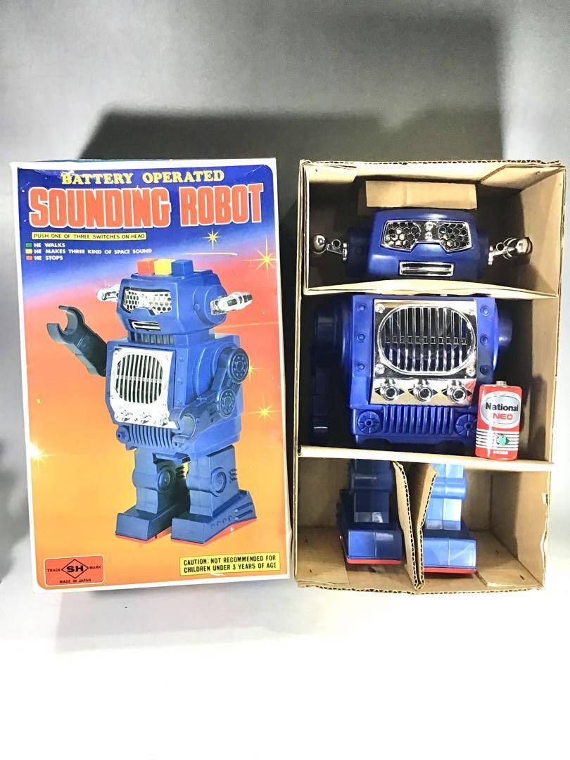 SOUNDING ROBOT 昭和レトロ 堀川玩具 SOUNDING ROBOT 昭和レトロ 堀川玩具 商品一覧ページ | ブリキの