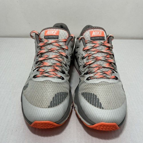 Talla 8.5 - Zapatos para correr Nike Dual Trail 2 para mujer rosa gris - Imagen 2 de 7