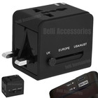 Uniwersalny adapter podróżny USB-C USB-A 20W wtyczka szybkiego ładowania z dwoma portami USB
