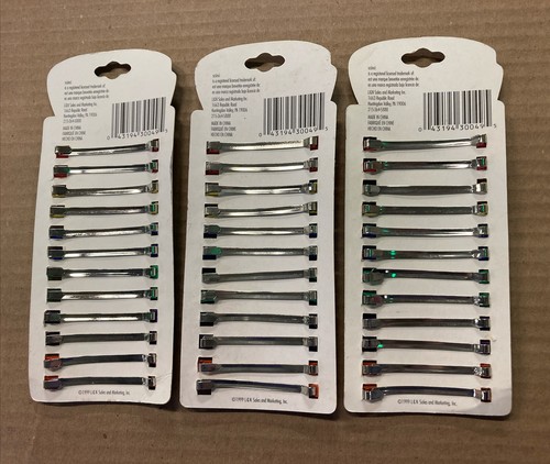 Scunci Kids 2” inch Multi-Color Barrettes Set of 12 New 1999 (3 Packs) - Picture 6 of 10