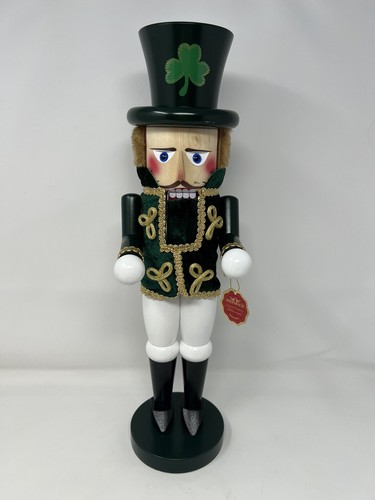 Steinbach Holz große Nussknacker Sammlung, exklusiver irischer Hans-Peter, 18,5" - Bild 1 von 15