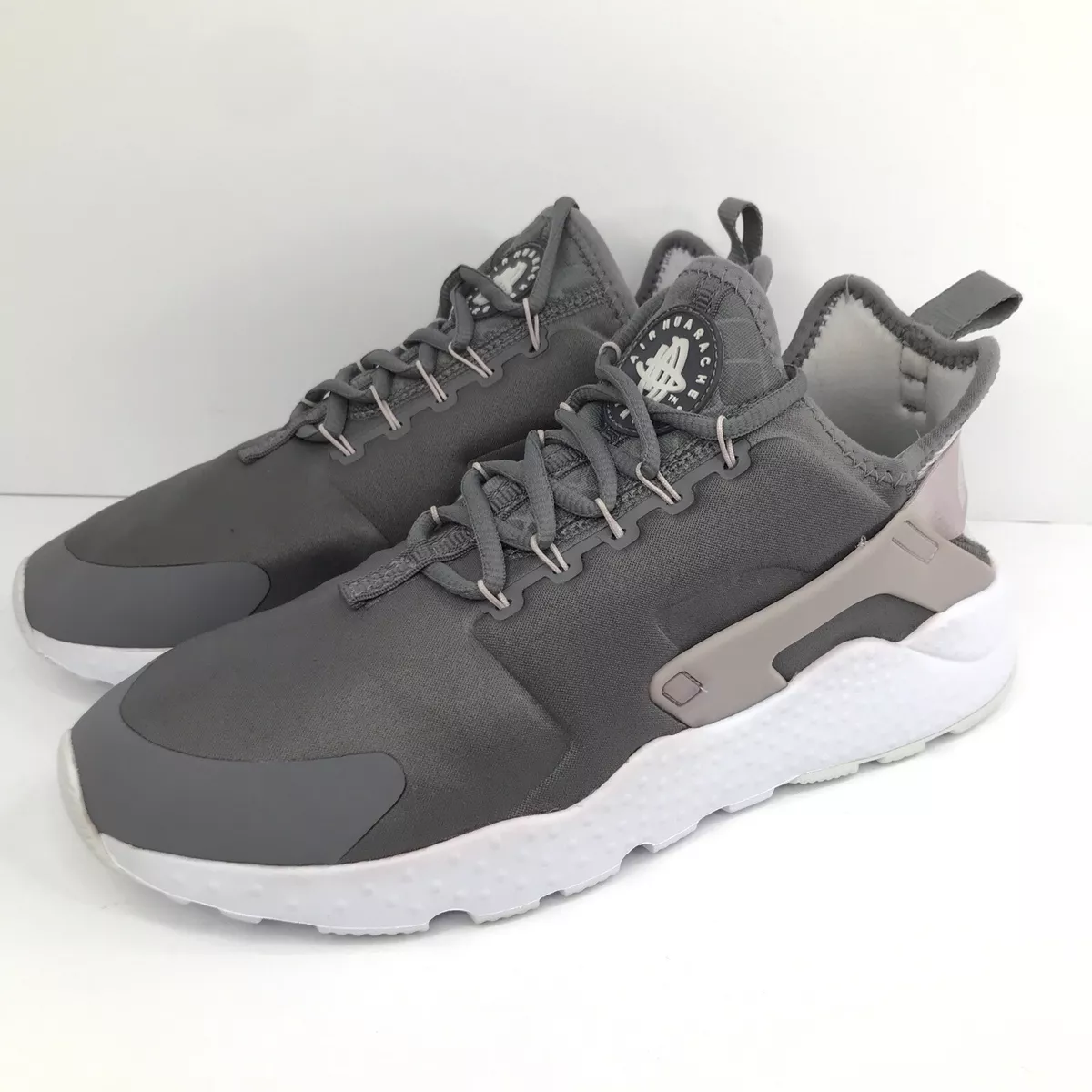 Nike Air Huarache Run Ultra 819151 016 Gray Running Shoes Sneakers Womens Sz 9.5
