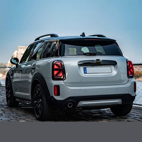 un par de luces traseras LED para MINI Cooper Countryman F60 2017-2023 luz de freno roja - Imagen 16 de 17