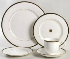 Lenox-Kristy-5-Pc-Place-Setting-Dinner-Plate-Salad-Plate-Bread-Plate-Cup-Saucer