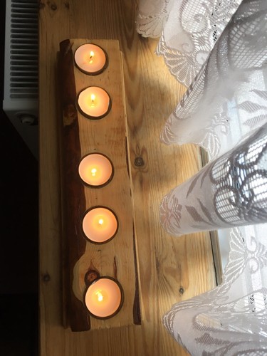 Wooden Votive candle Holders - Picture 5 of 7