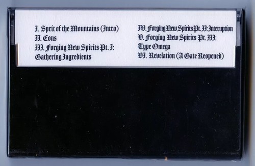 Eternal Obsession A Gate Reopened Black Metal RARE Limited Audio Cassette Tape - Picture 3 of 3