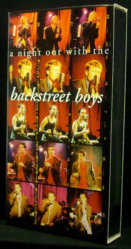 VHS+CD BACK STREET BOYS - Una Noche Fuera Con El, Póster, Calendario - Picture 4 of 6