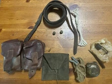 Military Surplus M48 Yugo Mauser Accessory Set: Cleaning Kit, Sling, Pouch