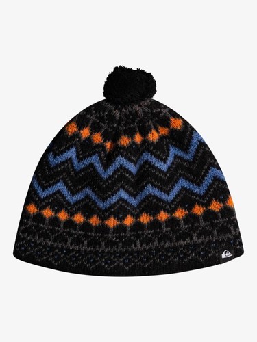 Men's QUIKSILVER Light Up Beanie - TRUE BLACK (kvj0)