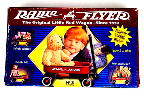RADIO FLYER WAGON  Model #5 Little Red Steel 12"  - New in box - Picture 2 of 11