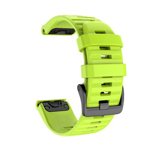 Silikoband für Garmin Fenix 8 E 7 7X 6 6X Pro 5 5X 3 HR Epix Quick Fit Armband - Bild 10 von 40