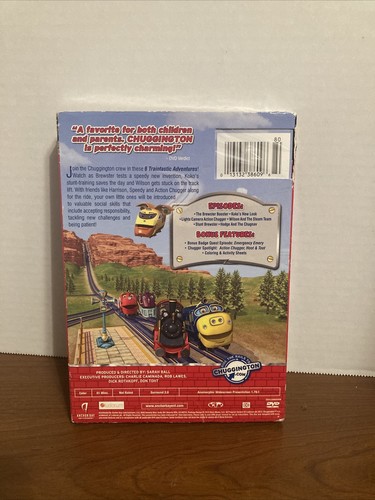 Chuggington: Traintastic Adventures (DVD, 2012) NEW - Picture 2 of 3
