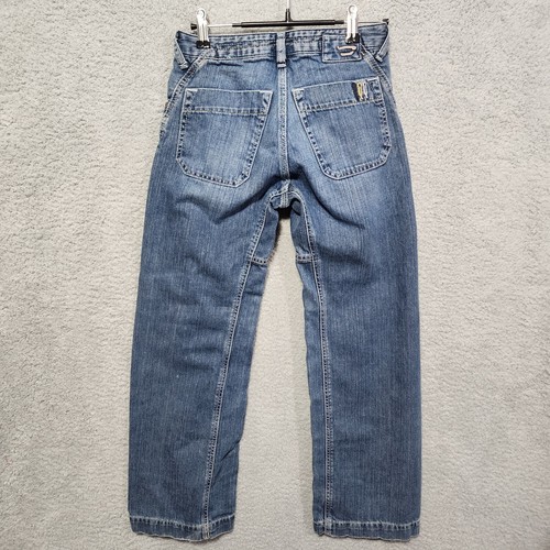 Jeans Diesel Industry Niños Pierna Ancha Talla 10 Hechos en Rumania Estilo 93243 Y2K - Imagen 3 de 5