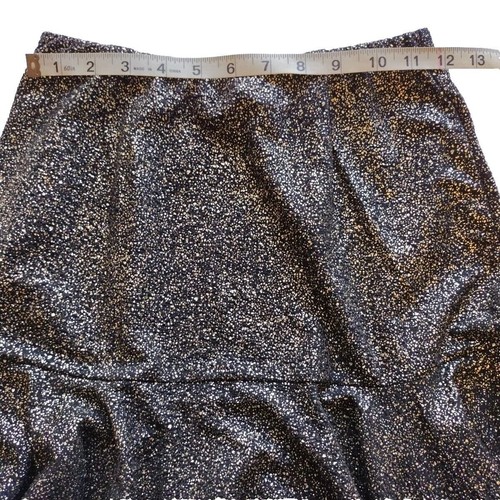 Necessary Objects Skirt Womens Small Elastic Waist Holiday Sparkle Festival - Picture 5 of 11