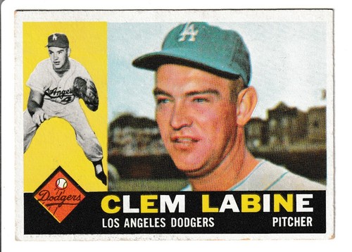 1960 Topps Baseball Singles You Pick #1 - 286 - Bild 156 von 1'435