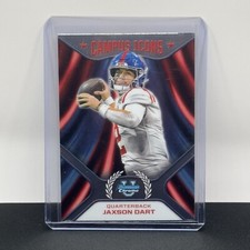 Jaxson Dart Ole Miss Rebels  2024 Bowman U Football Campus Icons Insert #CI-3