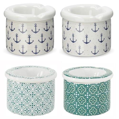 Home Collection Set 2 x Aschenbecher mit Deckel, Windascher, Sturmaschenbecher - Bild 1 von 10