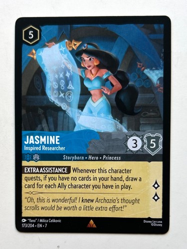 Disney Lorcana Archazia's Island Non Holo/Foil Cards /204 Legendary - You Choose - Picture 69 of 80