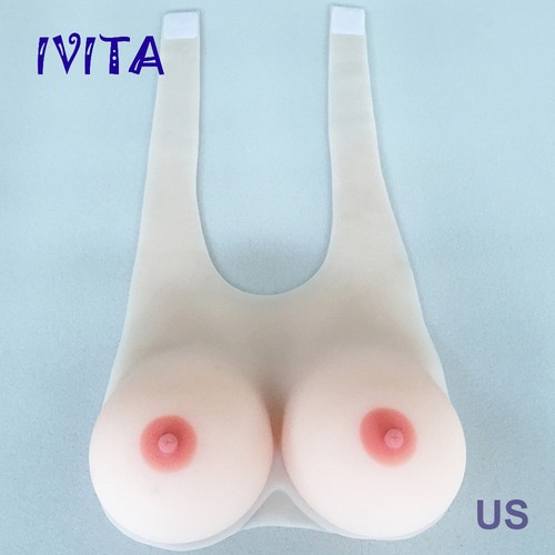 Huge Size 6000g Silicone Breast Forms KK Cup Large Boobs Transgender Breasts - Picture 10 of 11
