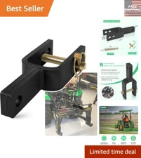 Heavy-Duty Quick Hitch Adapter for Category 1 3-Point Tractors - Durable Steel