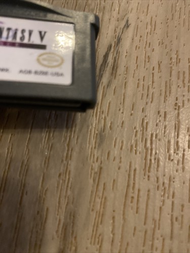 Final Fantasy V 5: Advance (Nintendo GameBoy Advance, GBA) - Authentic game cart - Picture 3 of 4