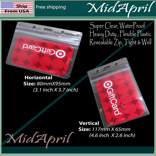 Ausweishalter Reißverschluss vertikal horizontal Abzeichen Schule Disney Event Arbeit - Bild 1 von 3