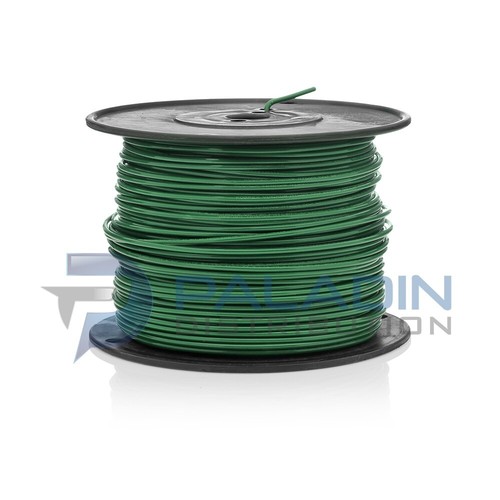 12 AWG Kupfer Volldraht 500' Fuß Rolle THHN/THWN 600 Volt UL-gelistet - grün - Bild 1 von 2