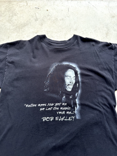 Vintage 90er Bob Marley T-Shirt Herren Größe XL / Einzelnaht Säume - Bild 5 von 11