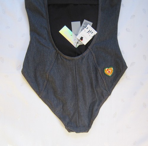 NWT $72 Tommy Hilfiger x GIGI HADID DENIM BATHING SUIT ~ 2017 Collection Size 36 - Picture 9 of 12