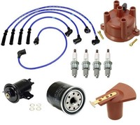 Toyota 4runner 86-88 2.4l Ignition Tune Up Kit Filters Cap Rotor Plugs Wire Set on sale Toyota 4runner 86-88 2.4l Ignition Tune Up Kit Filters Cap Rotor Plugs Wire Set on sale