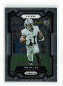 TRE TUCKER #362 RC 2023 PANINI PRIZM RAIDERS