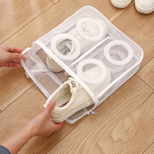 Mesh Laundry Shoes Bags Dry Shoe Organizer Portable Washing Bags AU Stock NEW AU - Picture 6 of 11