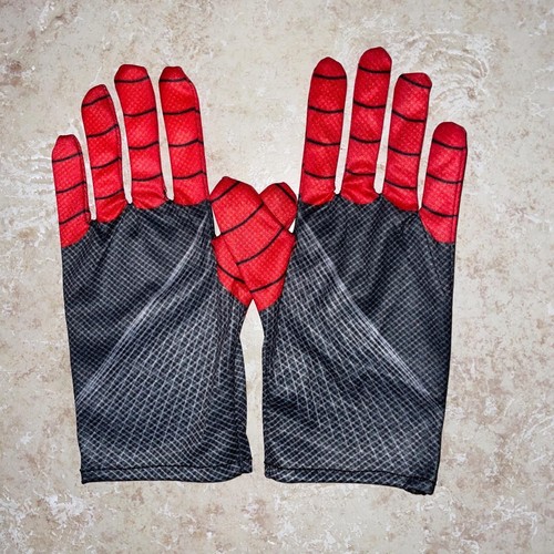 BAMBINO MARVEL UOMO RAGNO LONTANO DA CASA GUANTI ACCESSORIO COSTUME - Foto 1 di 4