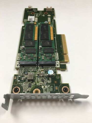 Dell 072WKY Boss-1 M.2 PCle Controller Adattatore con 2 SSD da 240 GB - Basso profilo - Foto 3 di 4