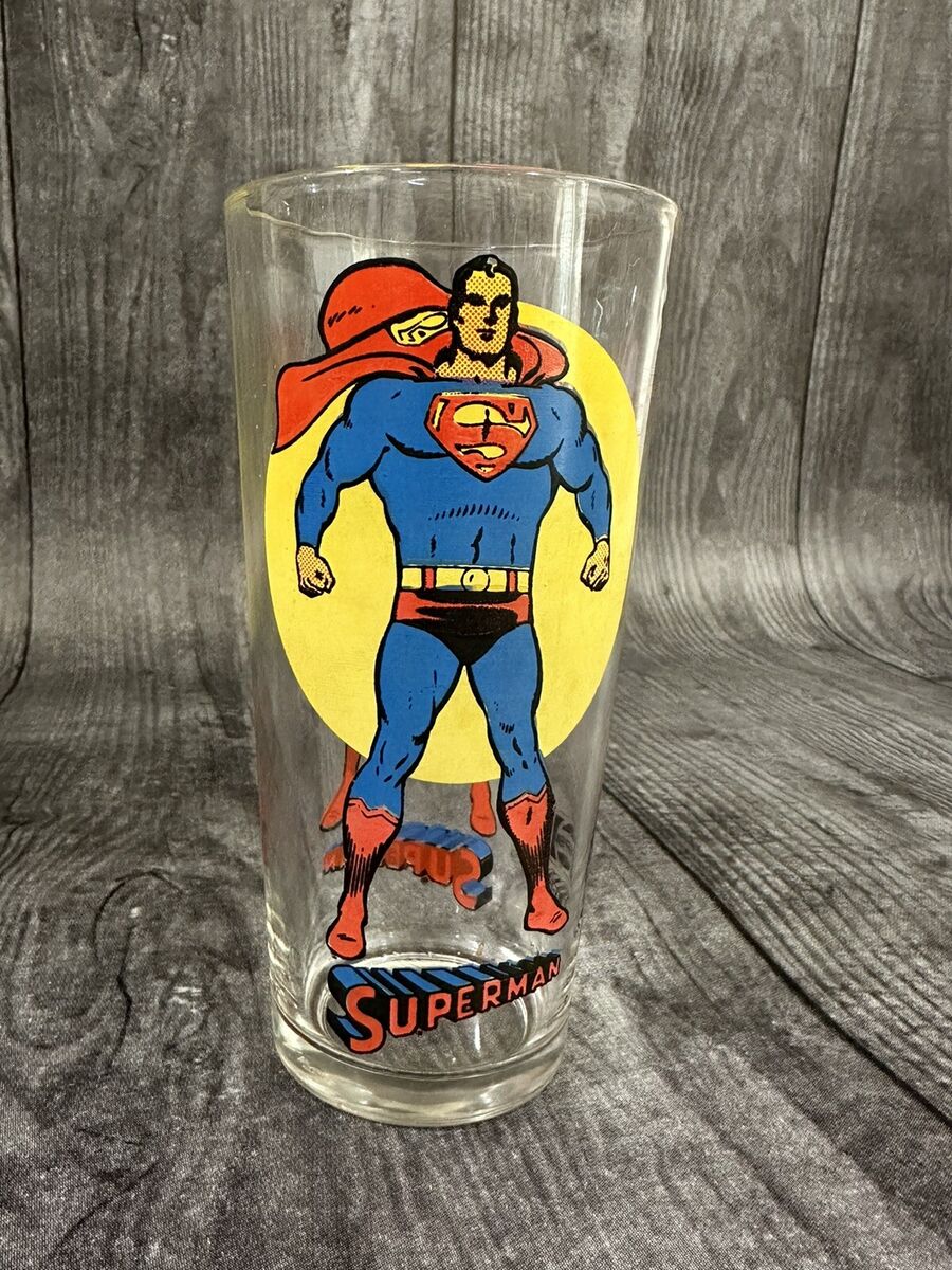 VTG DC Comics 1976 Super Series Moon Pepsi Glasses Set Of 4 VTG DC Comics 1976 Super Series Moon Pepsi Glasses Set Of 4