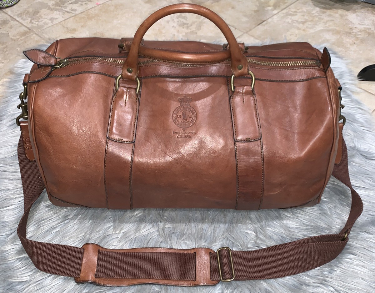 Ralph lauren duffle bag leather new arrivals