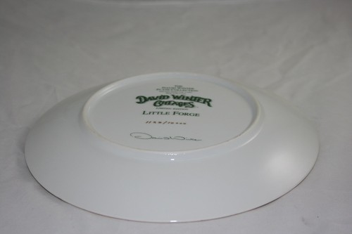 David Winter "#1903 Little Forge Plate" Colección de Placas Vintage LE#1125 #E - Imagen 3 de 3