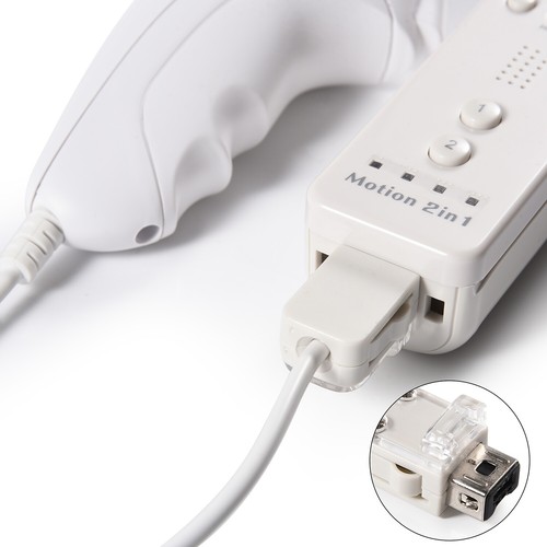 Wii Nunchuck Controllers Video Game Joysticks for Nintendo Wii Wii U Console - Picture 59 of 105