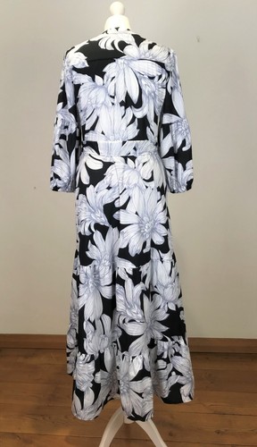 ANTHROPOLOGIE x Maeve Floral Puff-Sleeve Midi Shirt -Dress UK10 EU38 US6 RRP£120 - Picture 8 of 24