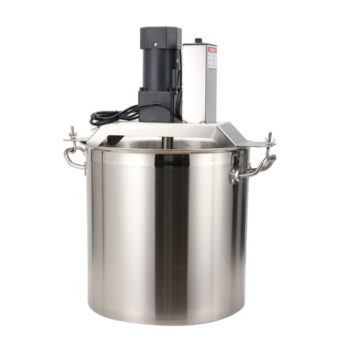 Mezclador automático de alimentos 40L olla caliente condimento fondo salsa agitador freír máquina - Imagen 6 de 12