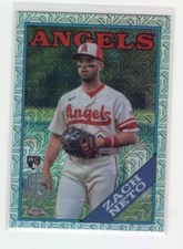 2023 Topps Update Silver Pack Chrome Insert Zach Neto Angels T88CU-5 RC