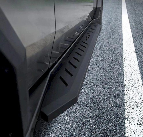 Running Board Side Step Nerf Bar Fit For Tesla Cybertruck 2024 Pedal Fixed steps - Picture 9 of 20